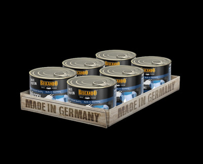 6 x 200 g Belcando Single Protein BÜFFEL Hundefutter Nassfutter Dosenfutter Diät