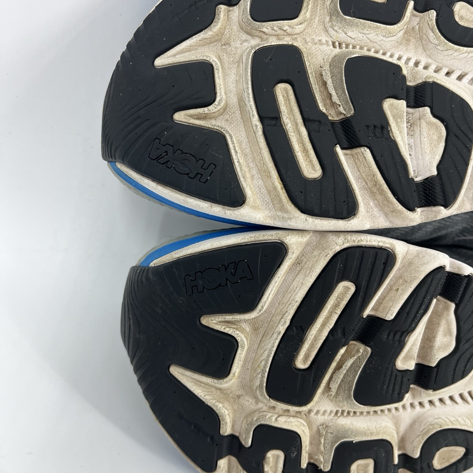 Hoka One One Gaviota 5 Shoes Size 9.5D Mens Gray Blue Road Running Comfort Gym thumbnail 8