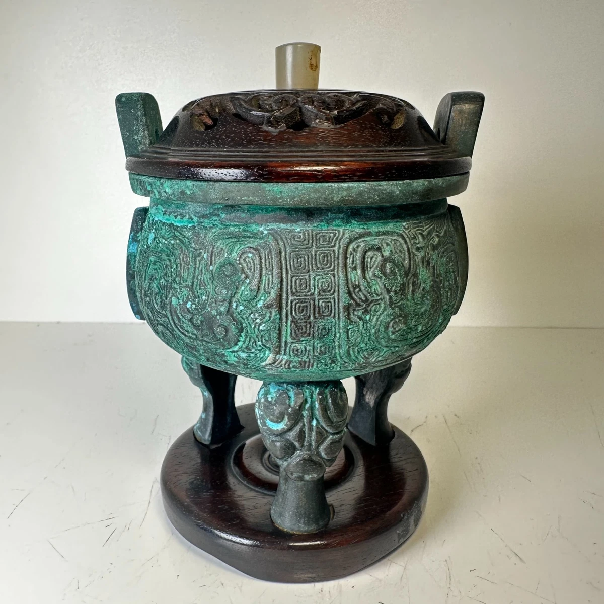 青铜1850-1899 年中国香炉| eBay