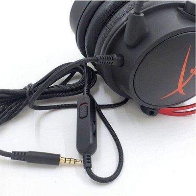 3,5-mm-AUX-Kabel Stereo-Audiokabel Für HyperX Cloud Alpha-Gaming-Kopfhörer