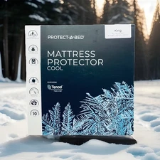 Cooling Mattress Protector - King - Protect-A-Bed - Waterproof - Eucalyptus ❄️