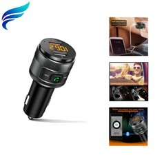 Bluetooth 5.3 FM Transmitter for Car, 3.0 Wireless Bluetooth FM Radio Adapter...