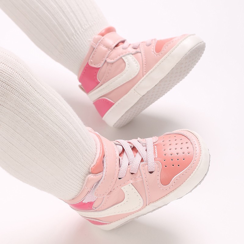 Classic Baby Boy Girl Crib Shoes Infant Sneakers Casual Shoes Newborn Baby Shoes