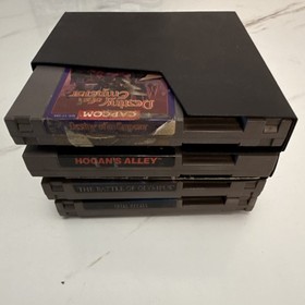 Nintendo NES Game Lot: Destiny of an Emperor, Hogan's Alley w/ Manual, Battle o&hellip;