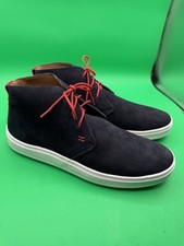 Męskie niebieskie zamszowe buty podróżne granatowe czerwone liv hipp rozmiar 11 nowe (sugerowana cena detaliczna 199 $)