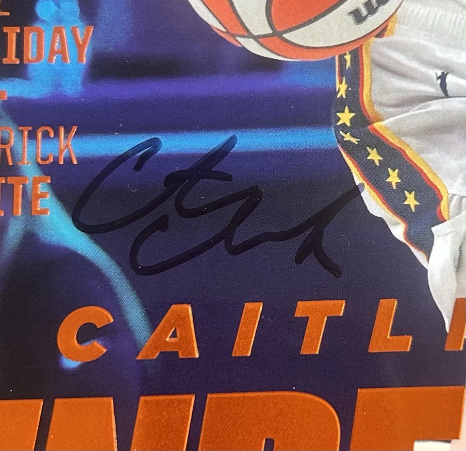 Caitlin Clark Signed SLAM Magazine Orange Metal Edition /867 PSA/DNA COA - Image 2 of 4