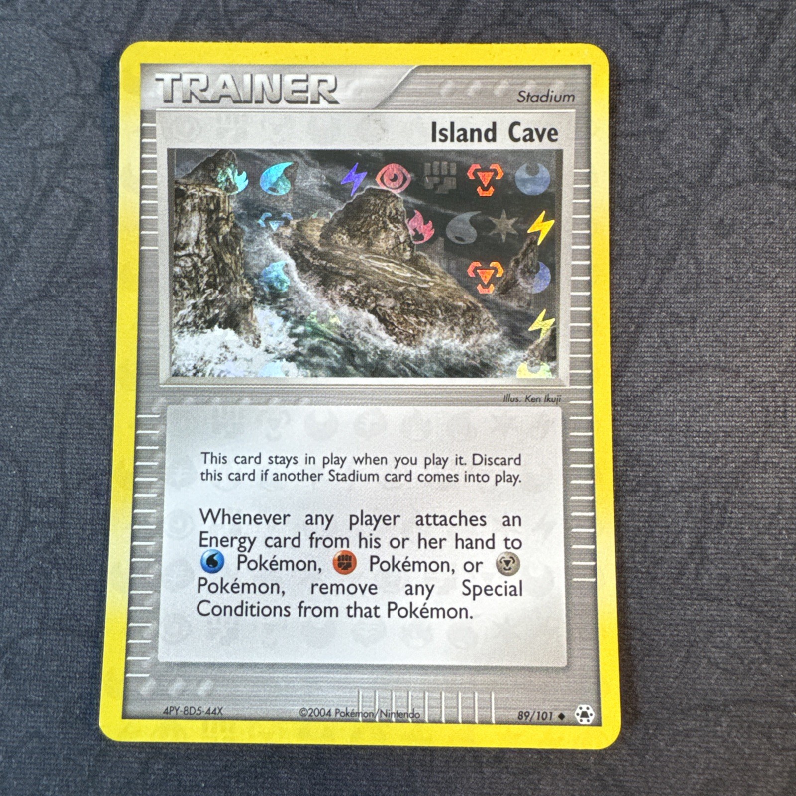 Island Cave 89/101 Hidden Legends Reverse Holo Pokemon