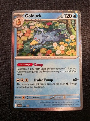 Golduck (Cosmos Holo) 008 ME: Mega Evolution Promo Near Mint