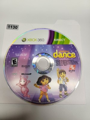 Nickelodeon Dance (Microsoft Xbox 360 Kinect, 2011) Disc Only  No Usps Tracking
