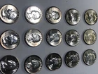 Lot of (15) 1964 D Washington Quarters Uncirculated