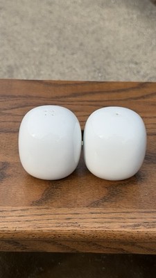 Rosenthal Germany White Porcelain Salt & Pepper Shakers Set