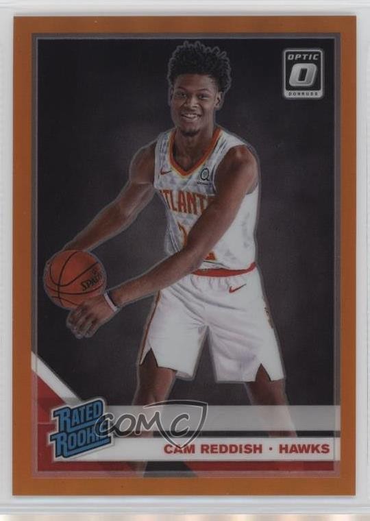2019 Panini Donruss Optic Rated Orange Prizm /199 Cam Reddish #170 Rookie RC o8g