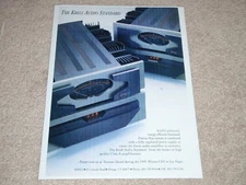 Krell Audio Standard Amplifier Ad,1995,1 pg,Beautiful