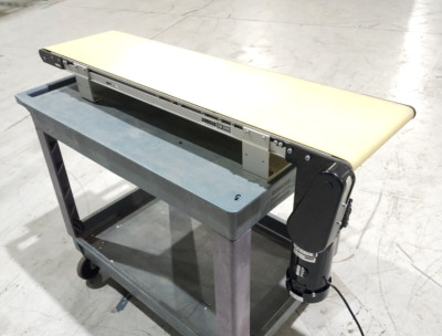 Dorner 210M120400D0102 2200 Series Flat Belt Conveyor 12'' Wide x 4' Long