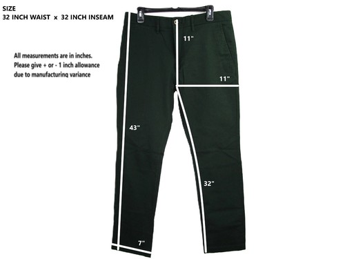 Goodfellow & Co Straight Leg Slim Fit Hennepin Chino Pants, Casual Mid Rise - Picture 13 of 111