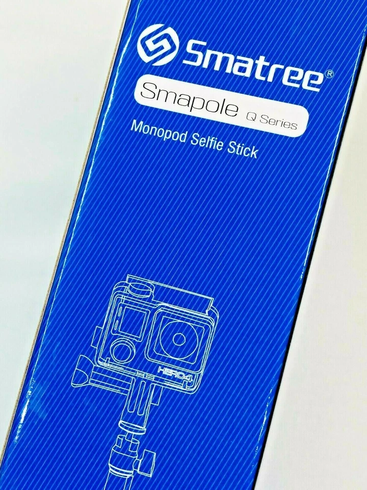 NEW Extendable Monopod Premium Selfie Stick 12-36" for GoPro Hero Action Cameras - Image 3 of 3