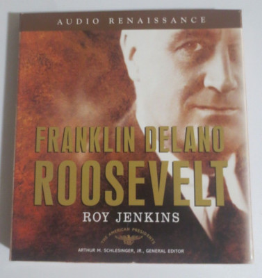 Audio Book Franklin Delano Roosevelt Roy Jenkins  3 CD's