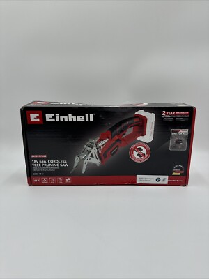 Einhell 18v 6in. Cordless Tree Pruning Saw Tool Only
