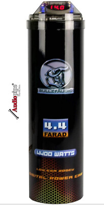 BULZZ AUDIO U.S.A  4.4 Farad  Kondensator Powercap bis 4400 Watt  NEU  TOP !!!!!