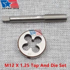 NEW M12 x 1.25 mm UNEF HSS Thread Tap & Die Set Right Hand USA