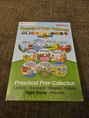 Preschool Prep Series Collection 10 DVD Box Set Letters
