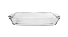 Anchor Hocking Preferred 3 Qt Fully Tempered Clear Glass Baking Dish - 3 ea