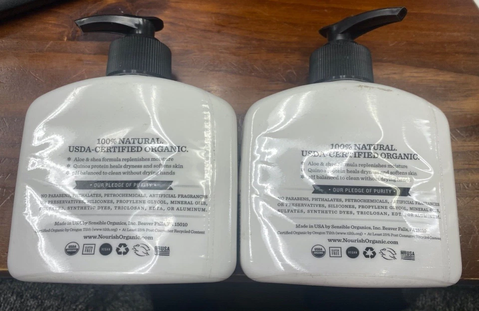 Nourishing Organic  HAND WASH Wild Berries (Pack 2) - Image 3 of 4