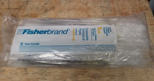 Fisher Sterile Plugged Disposable Serological Pipet w/Magnifier Strip 13-676-10G - Picture 2 of 4