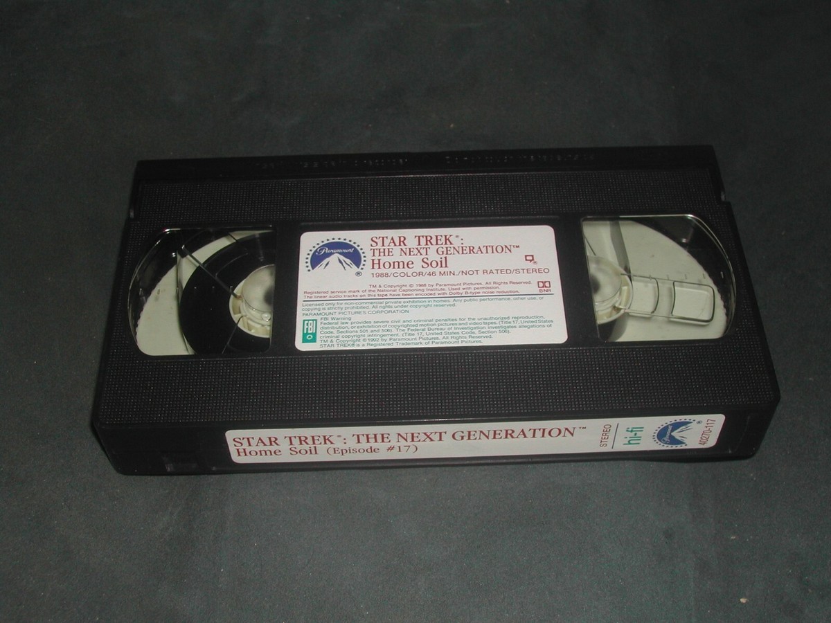 Star Trek Next 17: Home Soil [VHS]