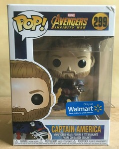 funko pop captain america infinity war walmart exclusive