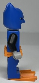 LEGO Scu-Batsuit (Minifigure, Authentic, SH309, Scuba Suit Batman, 70909) Cad