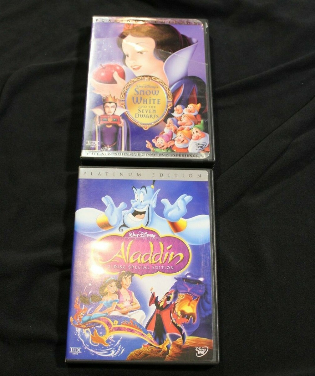 Disney DVD Collection - Aladdin ~ Alice ~ Bambi ~ Sleeping Beauty