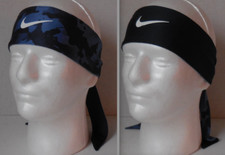 Nike Dri-Fit Reversible Head Tie 2.0 Printed Stone Blue/Obsidian/White