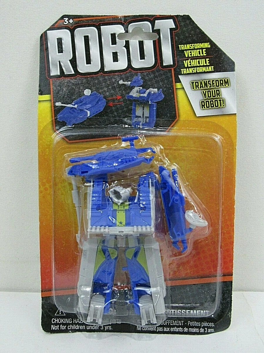 Blue transformer robot deals