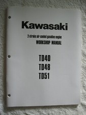 KAWASAKI TD40, TD48, TD51 GAS ENGINE WORKSHOP SERVICE REPAIR MANUAL