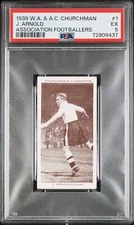 John Arnold - 1939 W.A. & A.C. Churchman Association Footballers  #1    PSA 5