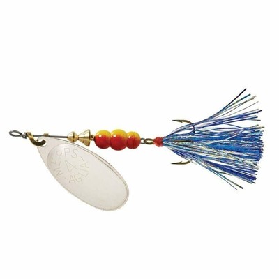 Mepps Aglia Flashabou Spinnerbait Red/Gold (1/4 Oz)