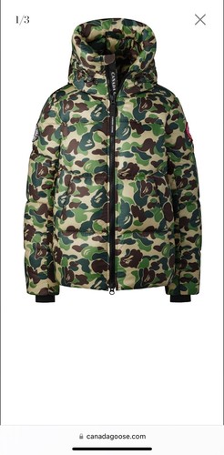 Bape X Canada Goose Crofton Puffer Jacket 30th anniversay Giant ABC Camo; Size S - Bild 15 von 15
