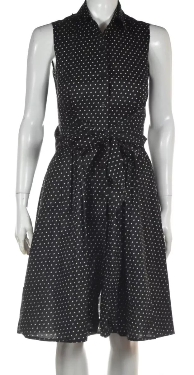 Club monaco polka dot dress hotsell