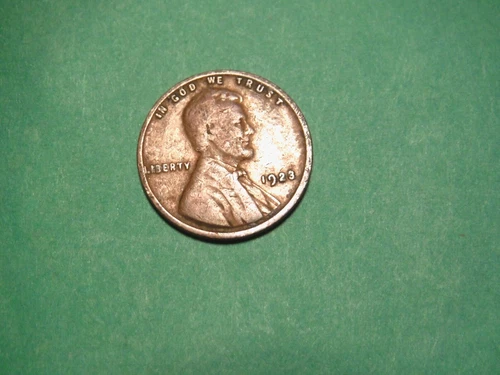 1923 P LINCOLN ONE CENT COIN  - Good Circulated