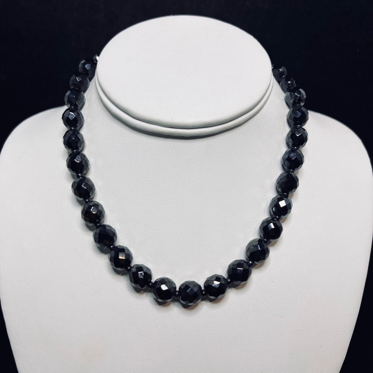★SENTIMENTS★ NO.498 [BLACK] NECKLACE black-diamond-chain-necklace-