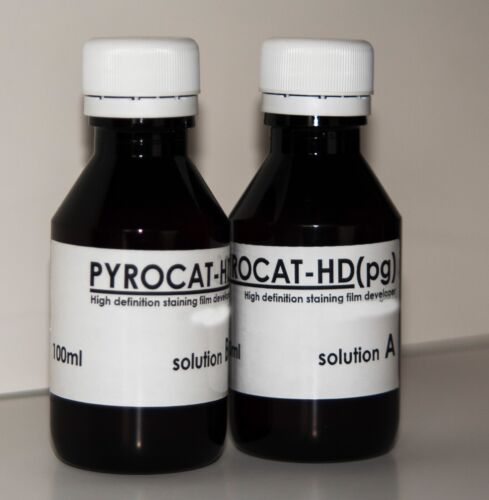 Pyrocat-HD en glicol, desarrollador de películas de alta agutitud (10 litros), fotografía alternativa