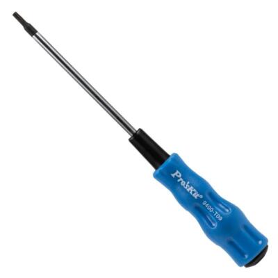 Pro'sKit 800-036 Torx Screwdriver, Star Tip Driver T09 x 3 Inch