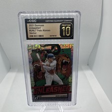 2021 Panini Donruss Unleashed Vector Pete Alonso #UNL7 CGC 10 Mets