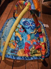Baby Play Mat, Washable,  Tummy Time Pillow Included.