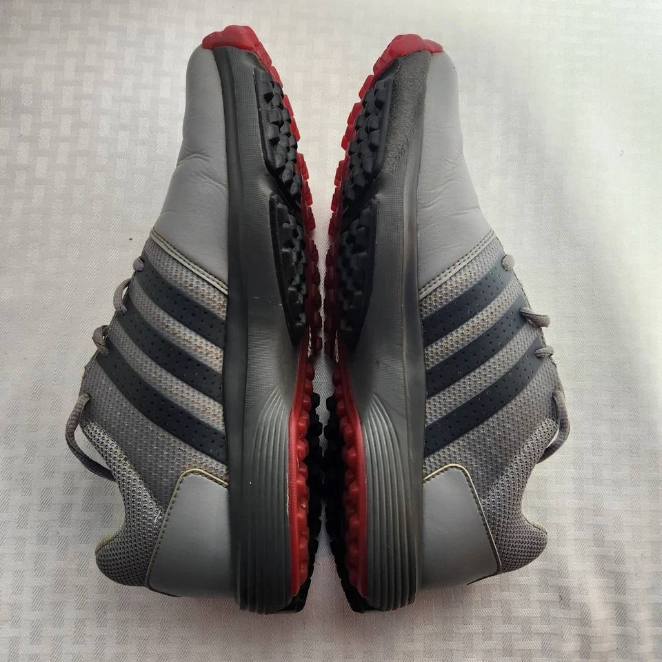 Adidas 360 Traxion Q44714 Gris Golf Suave Pico Zapatos Para Hombres Talla 8.5 Foto 4 de 4