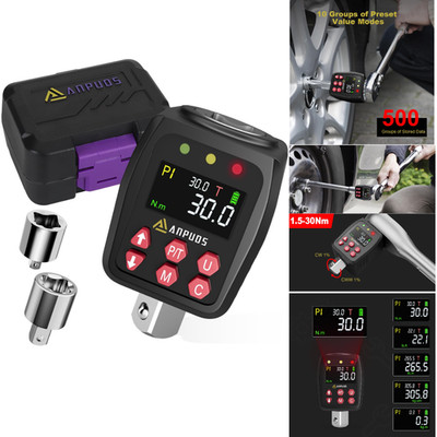 Digitaler Drehmomentadapter 1 2 Zoll 1 5-30 Nm LCD Anze