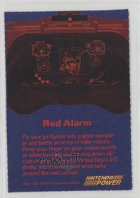 1995 Nintendo Power Virtual Boy Red Alarm 00hi