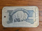 1 Troy Ounce Buffalo Silver Bar .999