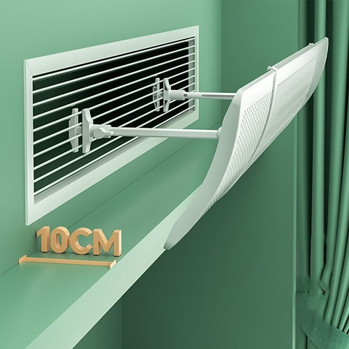 Einfache Installation Zentrale Klimaanlage Windschutzscheibe Klima Luftabweiser - Bild 10 von 26